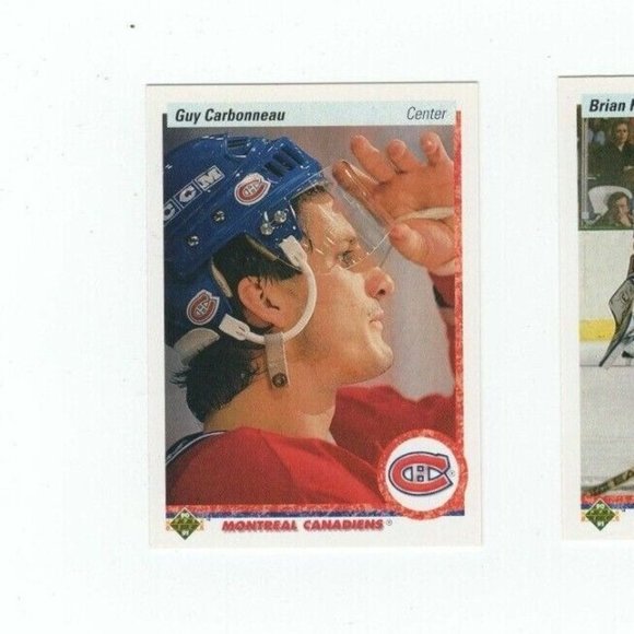 Vintage 1990 The Upper Deck NHLPA NHL Hockey Montreal Canadiens Trading Card - Picture 4 of 10